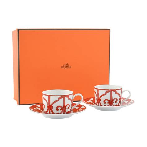 hermes tea cup sets|Hermes tea cup set price.